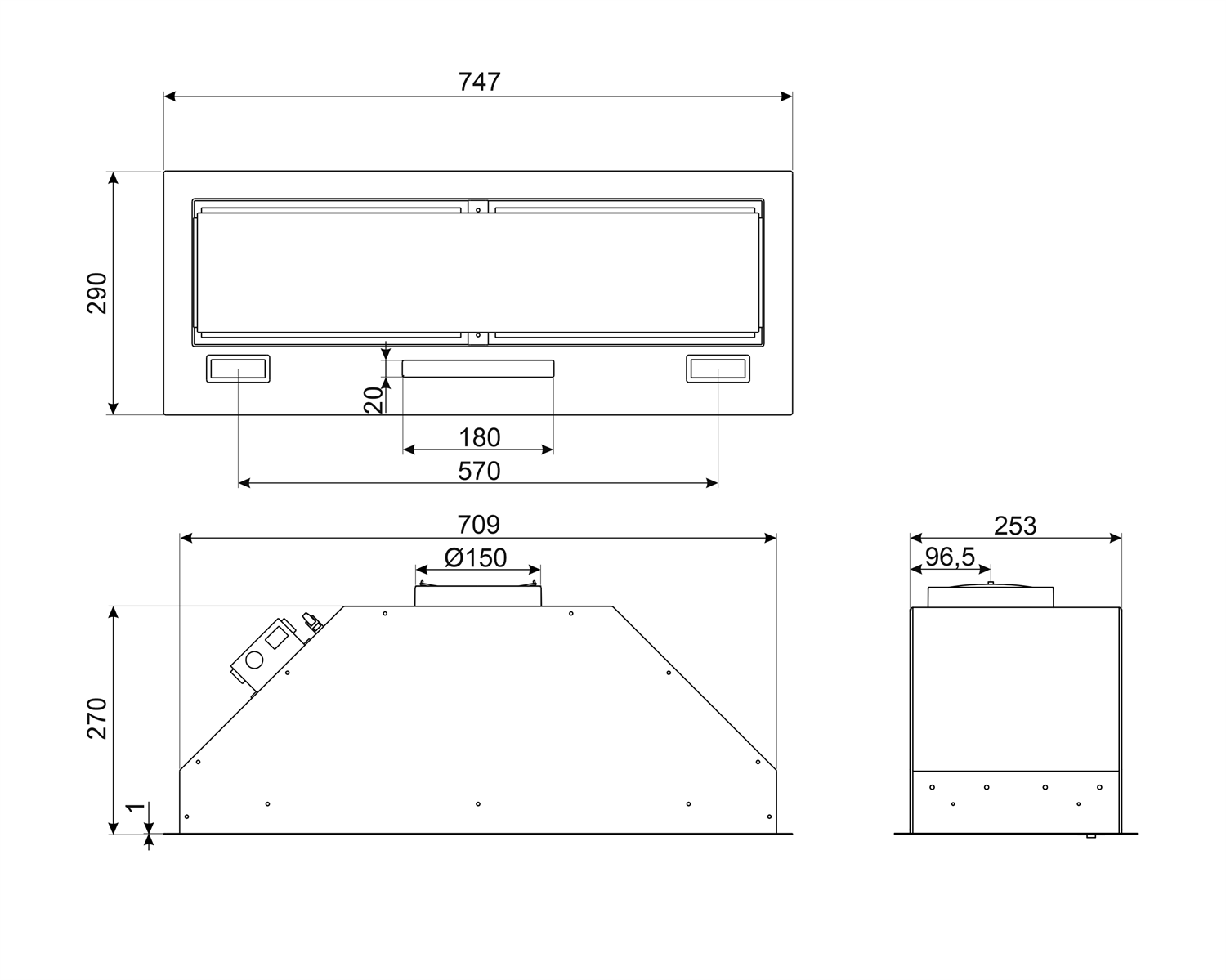 Smeg afzuigkap  KSG8P4X afbeelding 4