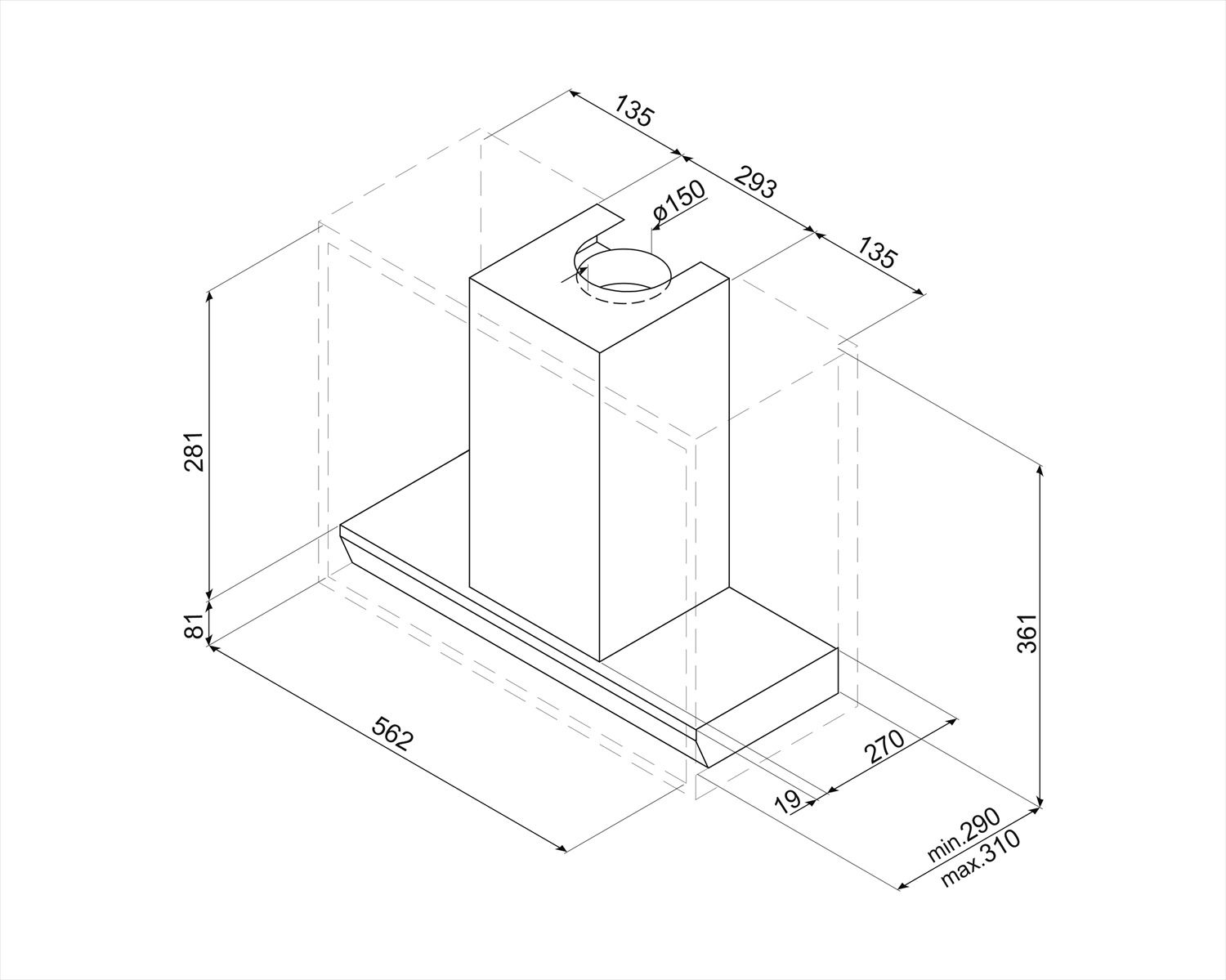 Smeg afzuigkap KSGT64X afbeelding 3