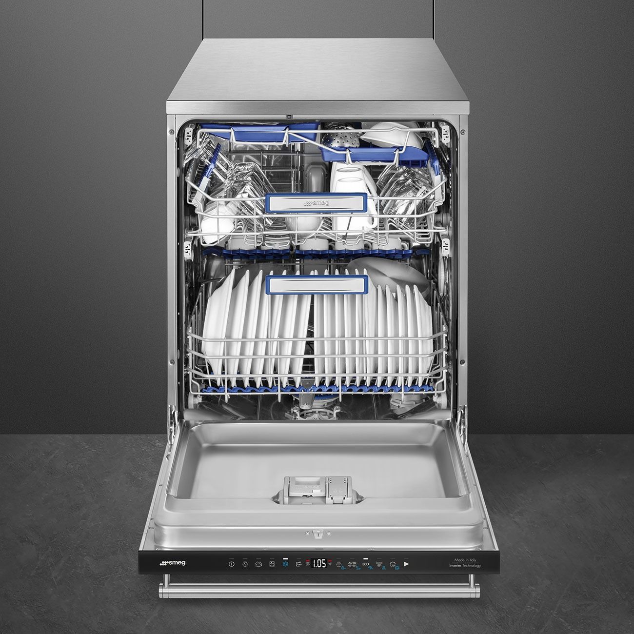 Smeg vaatwasser LVS345BQSTX afbeelding 3