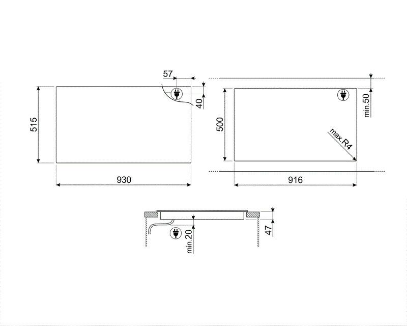 Smeg kookplaat SIA1963D afbeelding 3