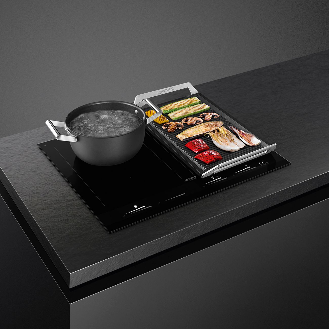 Smeg kookplaat inbouw SIM1644D afbeelding 4