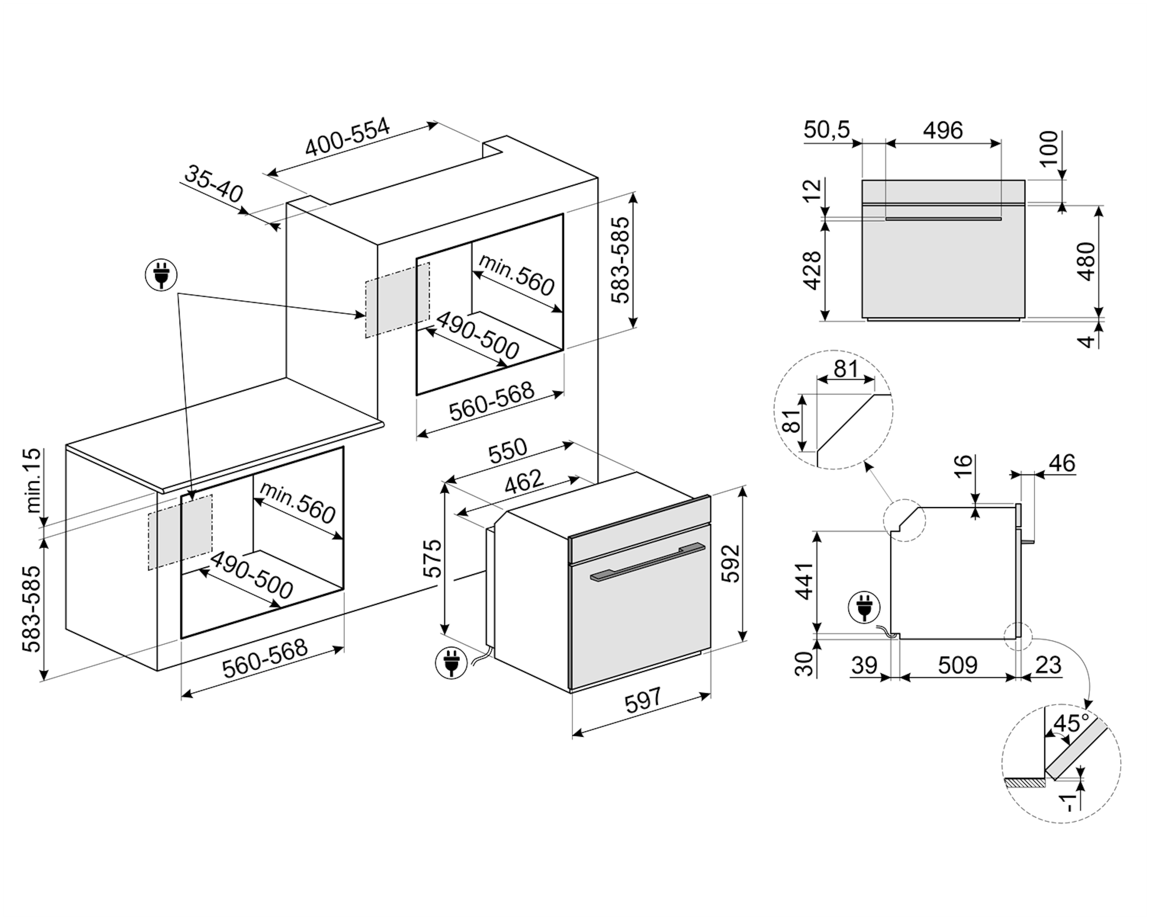 Smeg magnetron SO6102M2B3 afbeelding 3