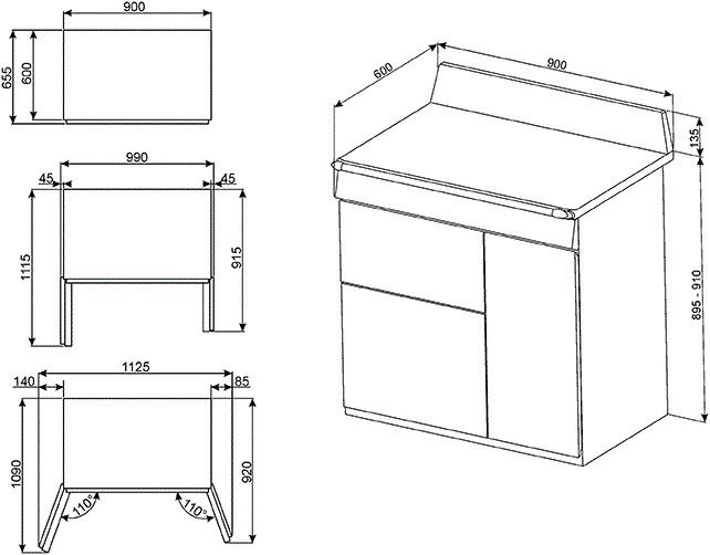 Smeg fornuis TR93IBL afbeelding 3