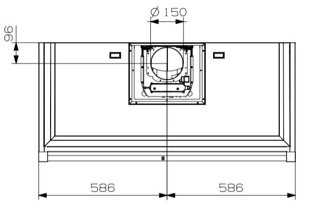 Steel afzuigkap  AKL120 AA afbeelding 4