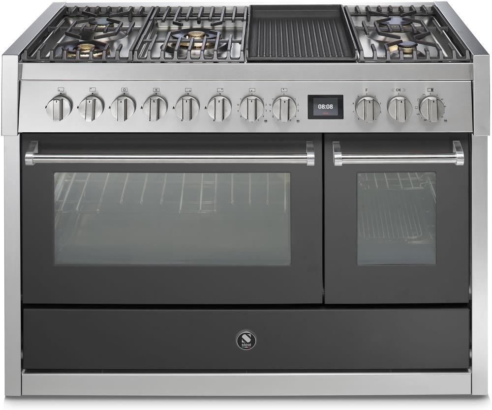 Steel fornuis GQ12SF-4BM afbeelding 3