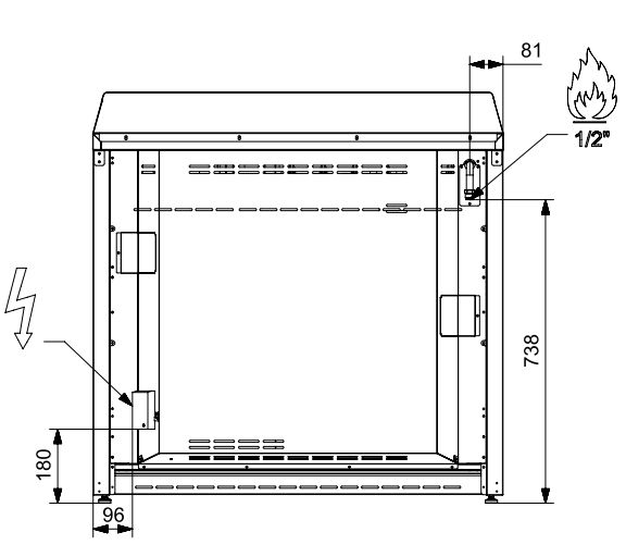 Steel fornuis  X10FF-6 AA afbeelding 4