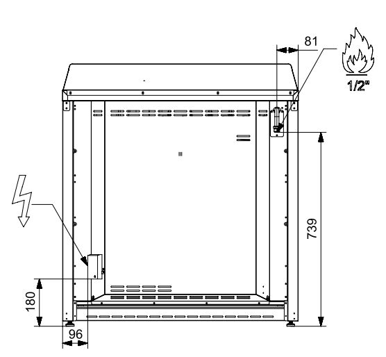 Steel fornuis  X9F-6 BR afbeelding 4