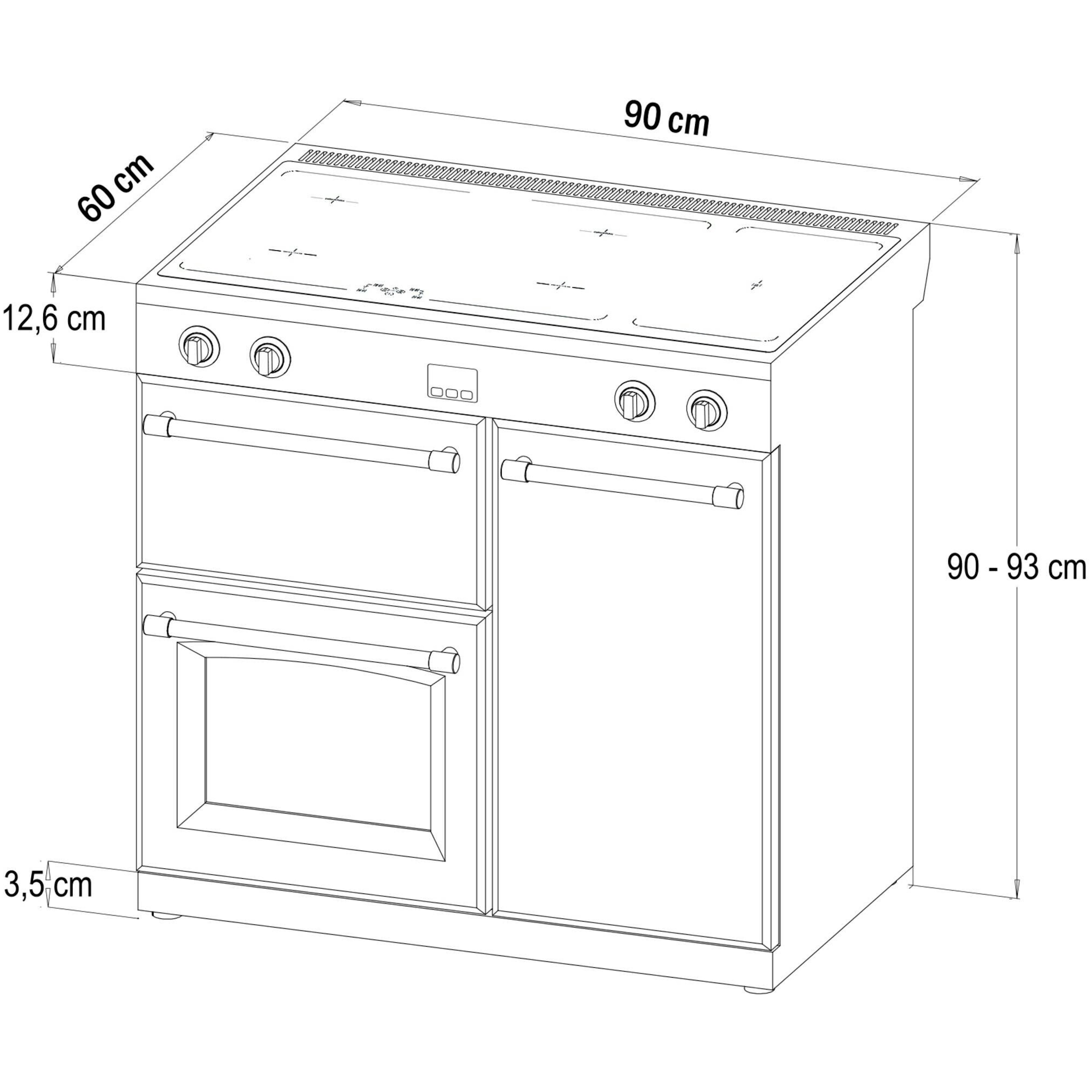Stoves fornuis ST444883 afbeelding 3