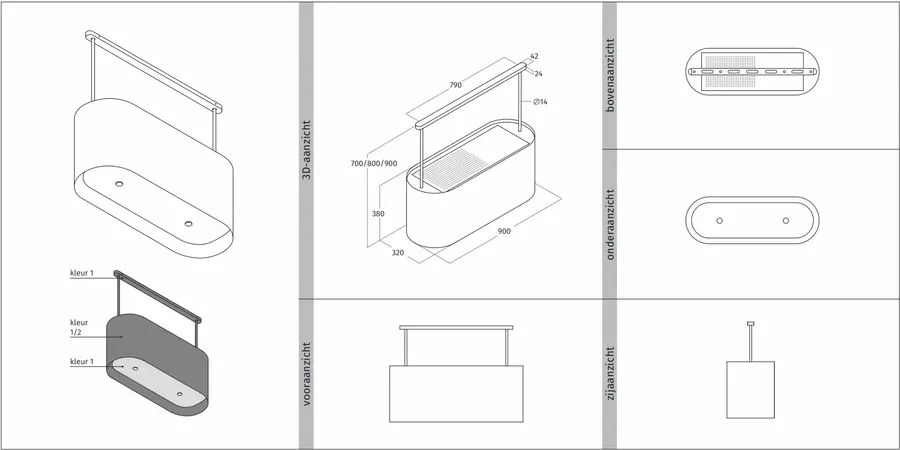 Wave afzuigkap 2119.100 OVAL afbeelding 3