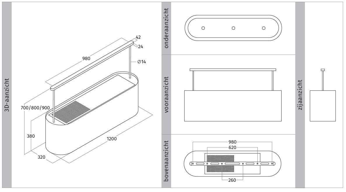 Wave afzuigkap 2119.43 afbeelding 3