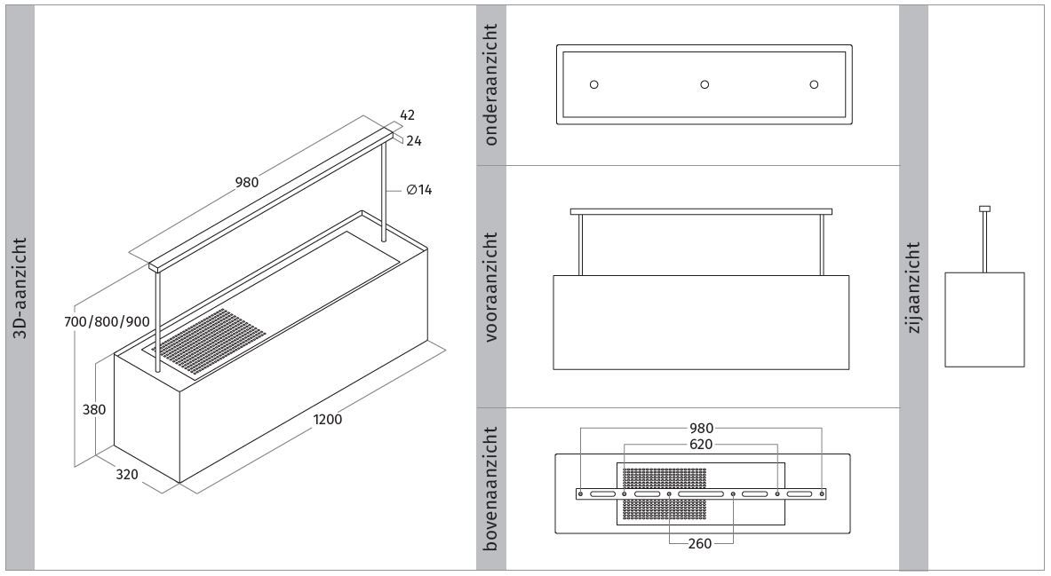 Wave afzuigkap 2120.23 afbeelding 3