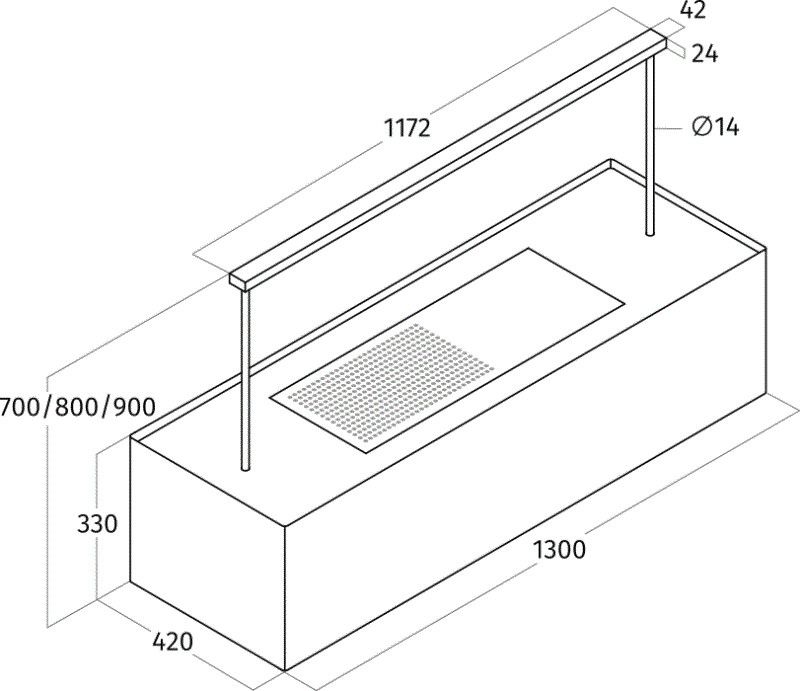 Wave afzuigkap 2130.43 afbeelding 3