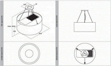 Wave afzuigkap 2620.22 afbeelding 3