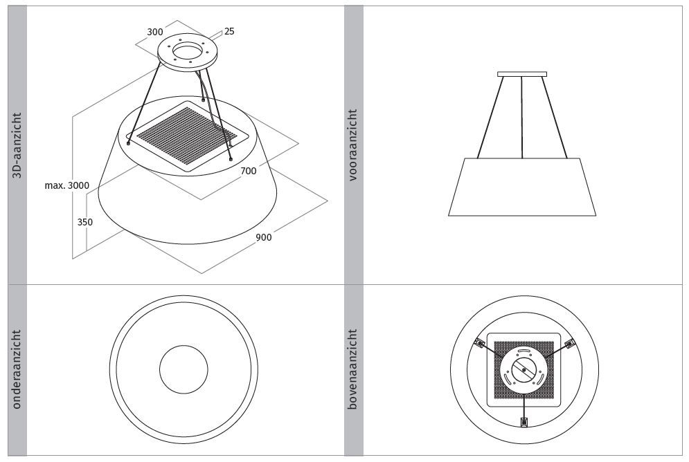 Wave afzuigkap 2627.21 afbeelding 3