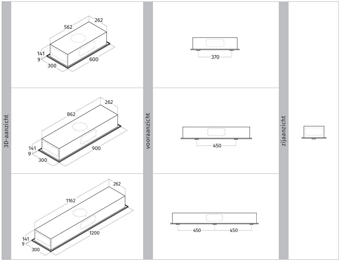 Wave afzuigkap 3683.33 afbeelding 3