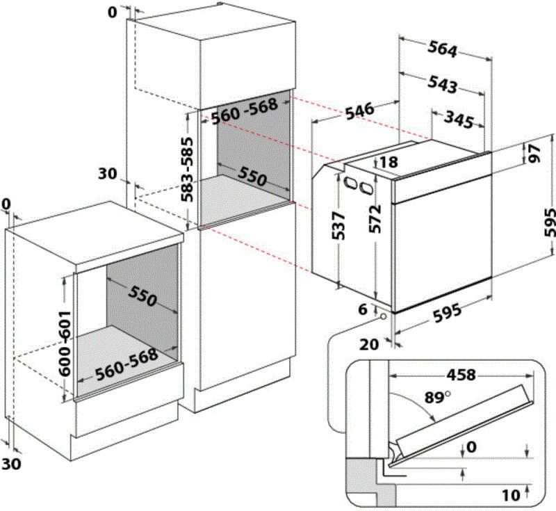 Whirlpool AKZ96220IX inbouw oven afbeelding 5