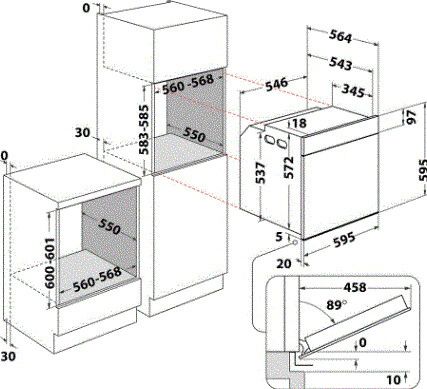 Whirlpool oven inbouw AKZ96240NB afbeelding 4