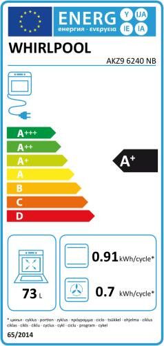 Whirlpool oven AKZ96240NB afbeelding 3