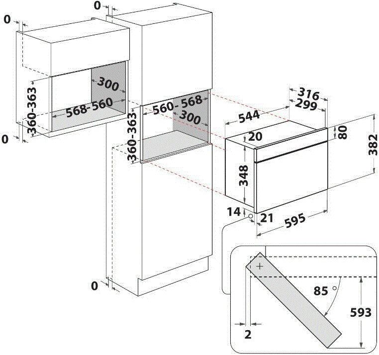 Whirlpool magnetron AMW4910/IX afbeelding 3