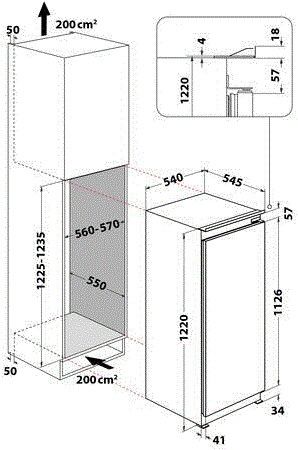 Whirlpool koelkast ARG71911 afbeelding 3