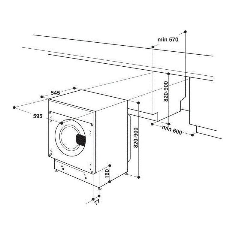 BIWDWG961484EU van Whirlpool afbeelding 6