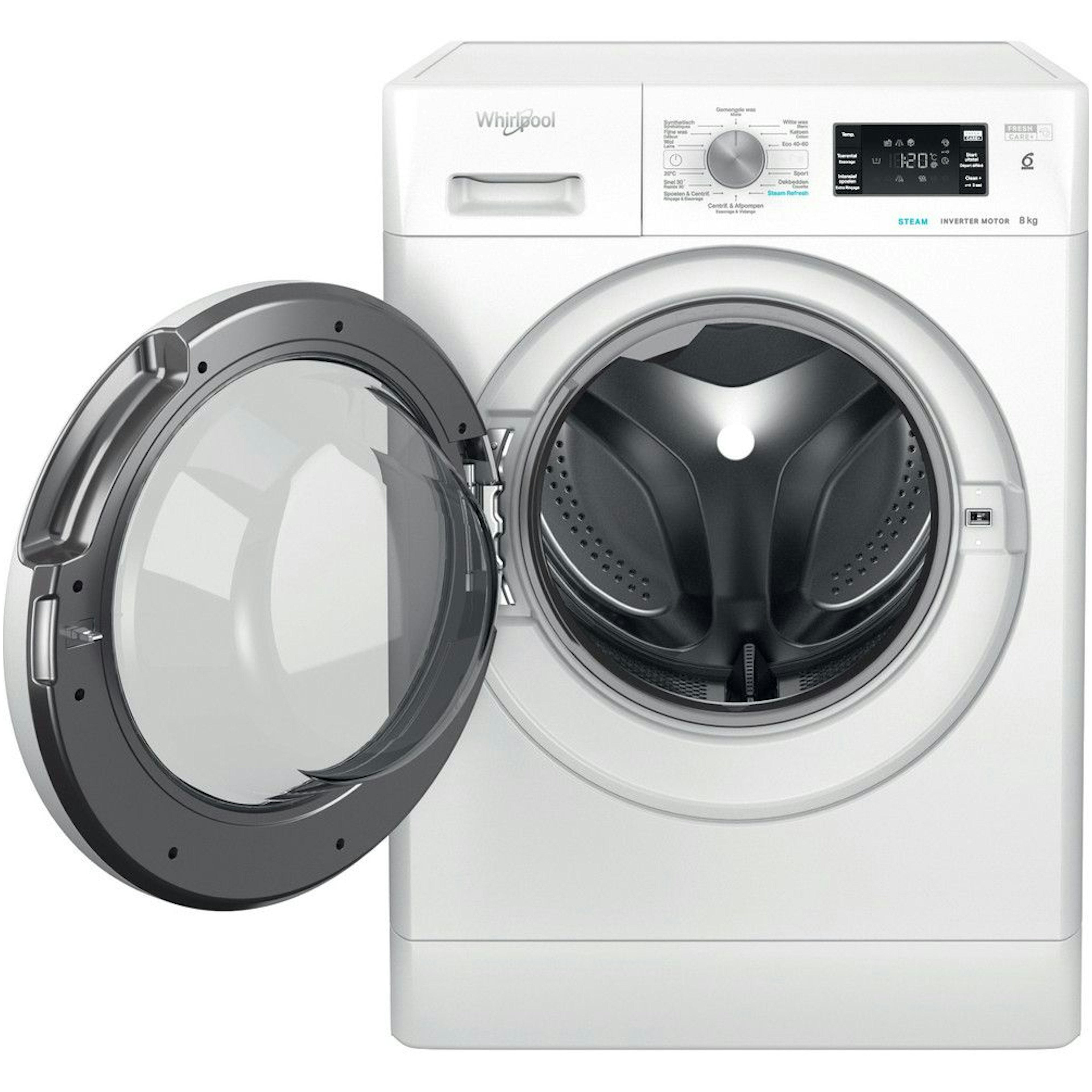Whirlpool wasmachine  FFBBE 8458 WEV afbeelding 4