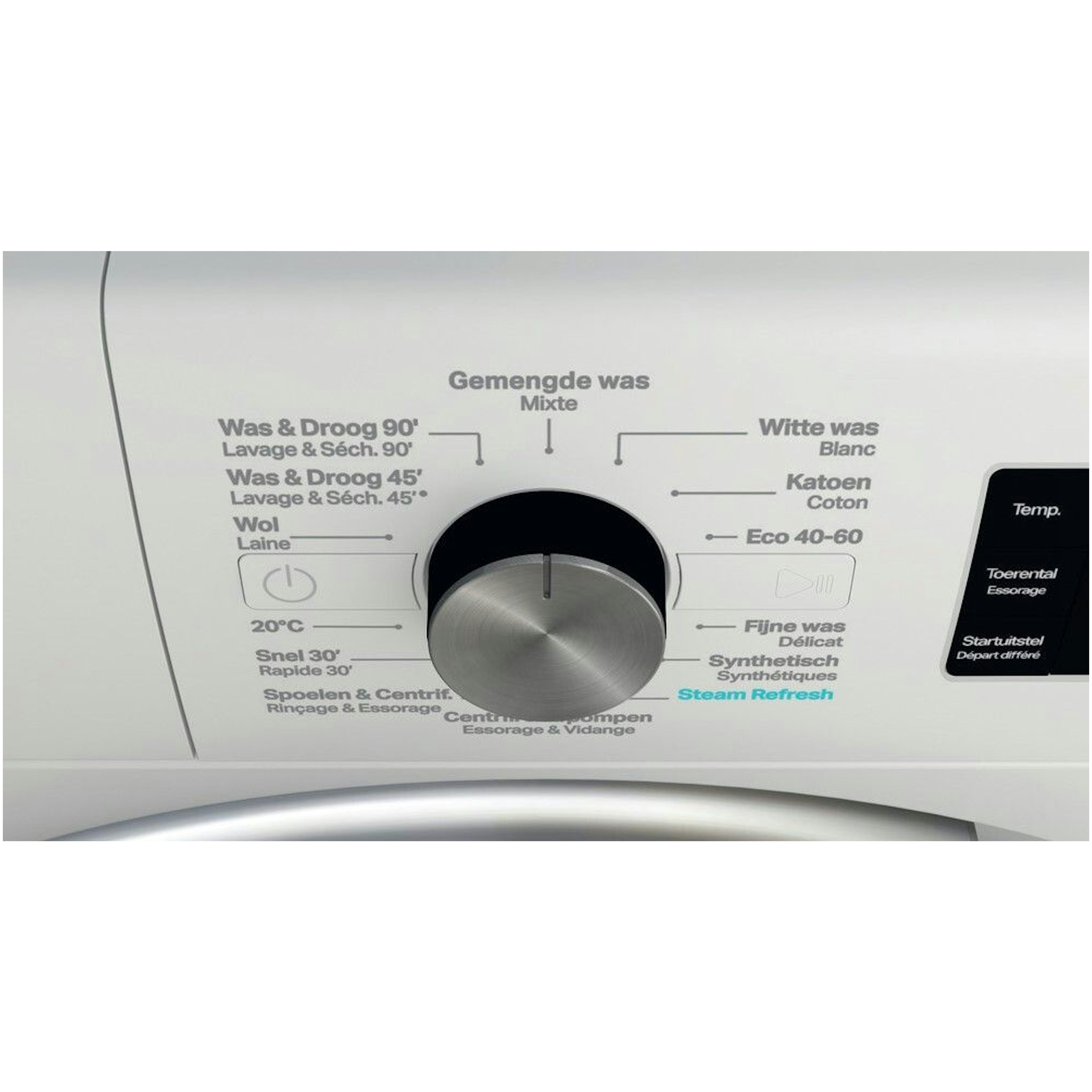 Whirlpool wasmachine FFWDB 976258E BCV BE afbeelding 3