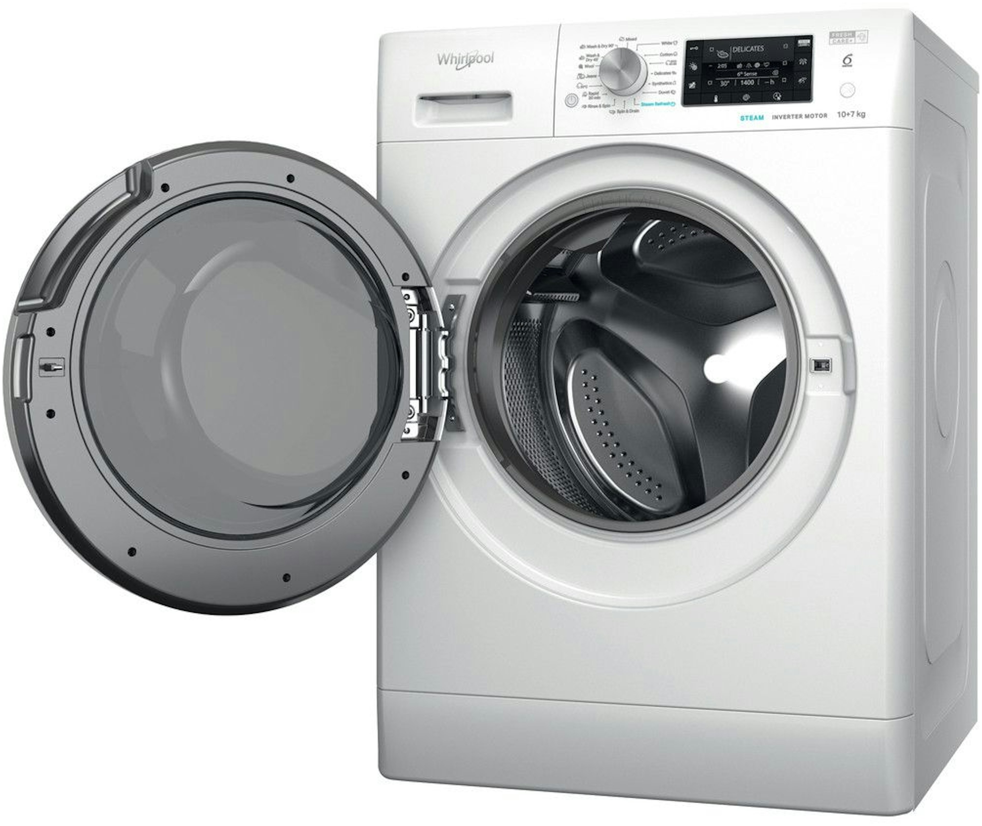 Whirlpool wasmachine  FFWDD1076258SVEE afbeelding 4