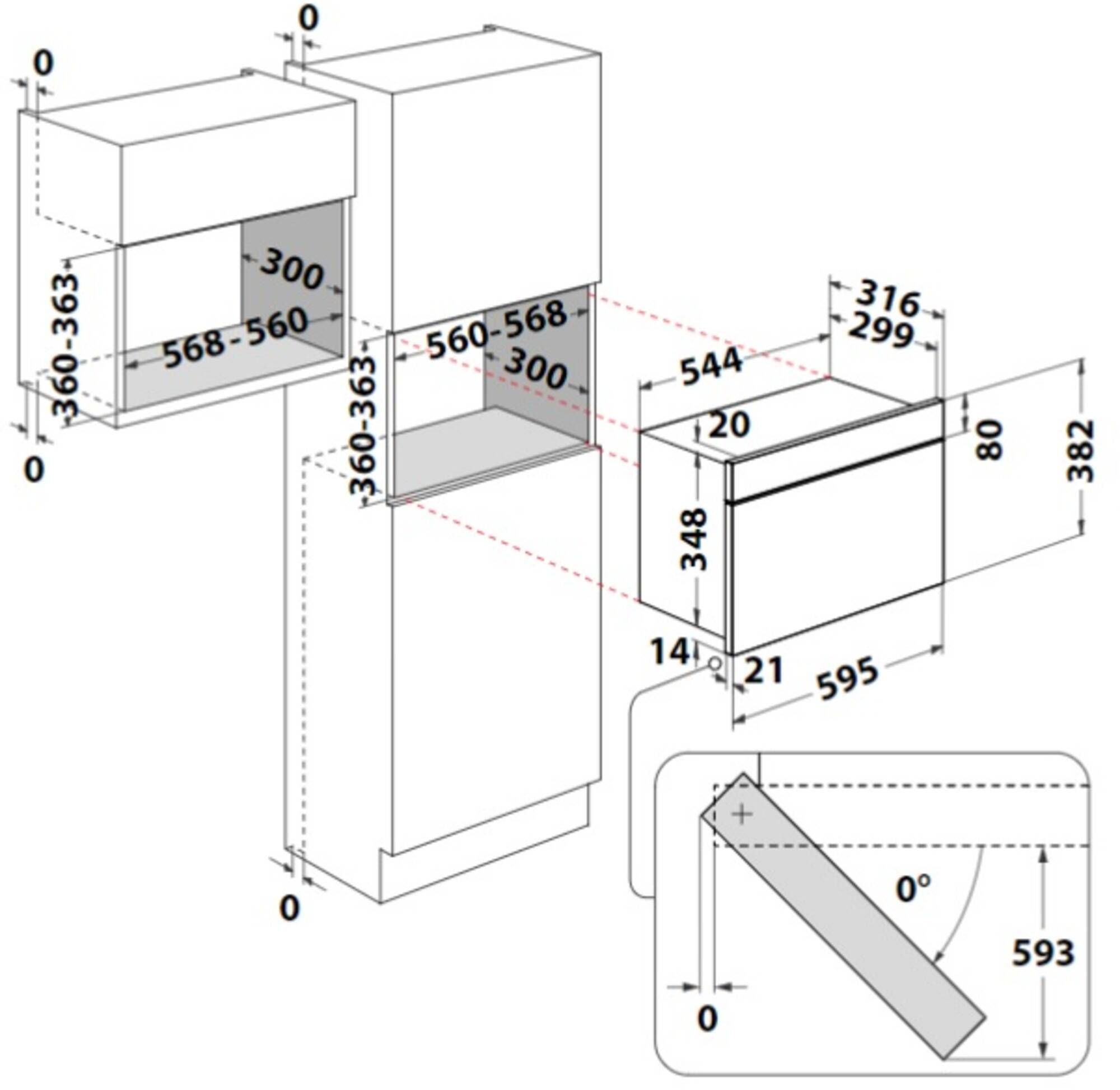 Whirlpool MBNA910X inbouw magnetron afbeelding 5