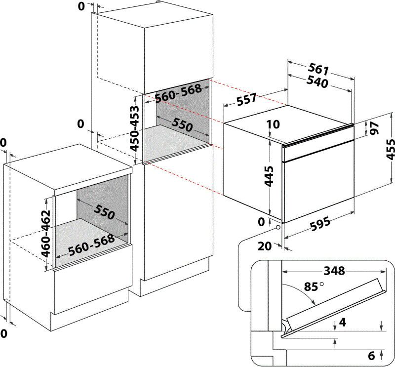 W7ME450NB Whirlpool afbeelding 2