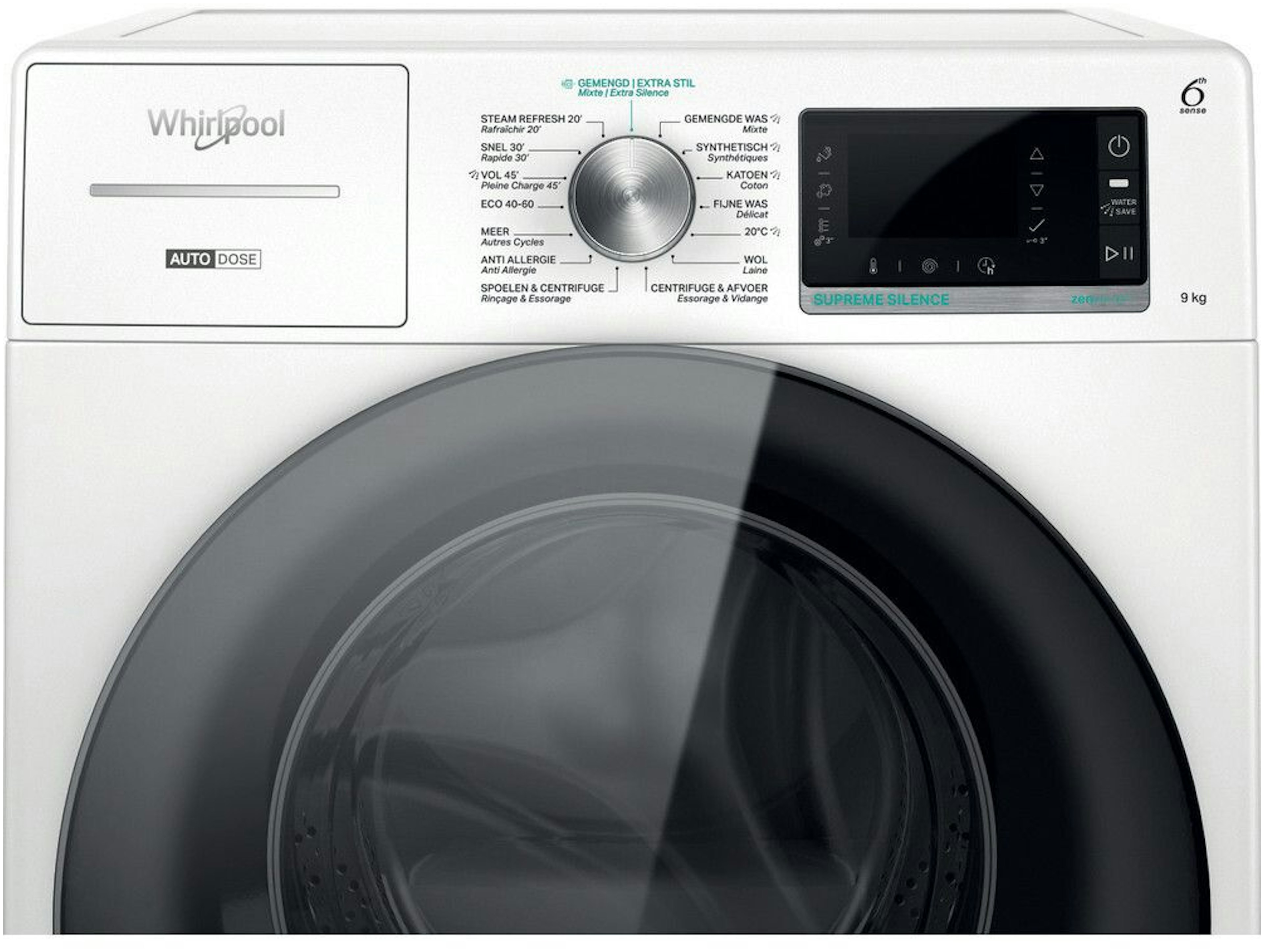 Whirlpool W8 W946WB BE  wasmachine afbeelding 6