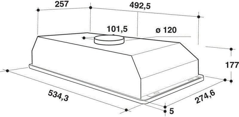 Whirlpool afzuigkap WCT64FLYX afbeelding 3