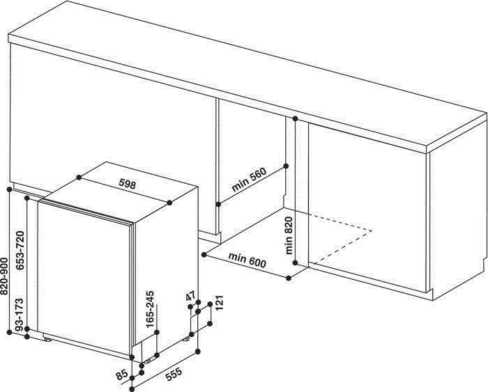 Whirlpool vaatwasser WI3010 afbeelding 3