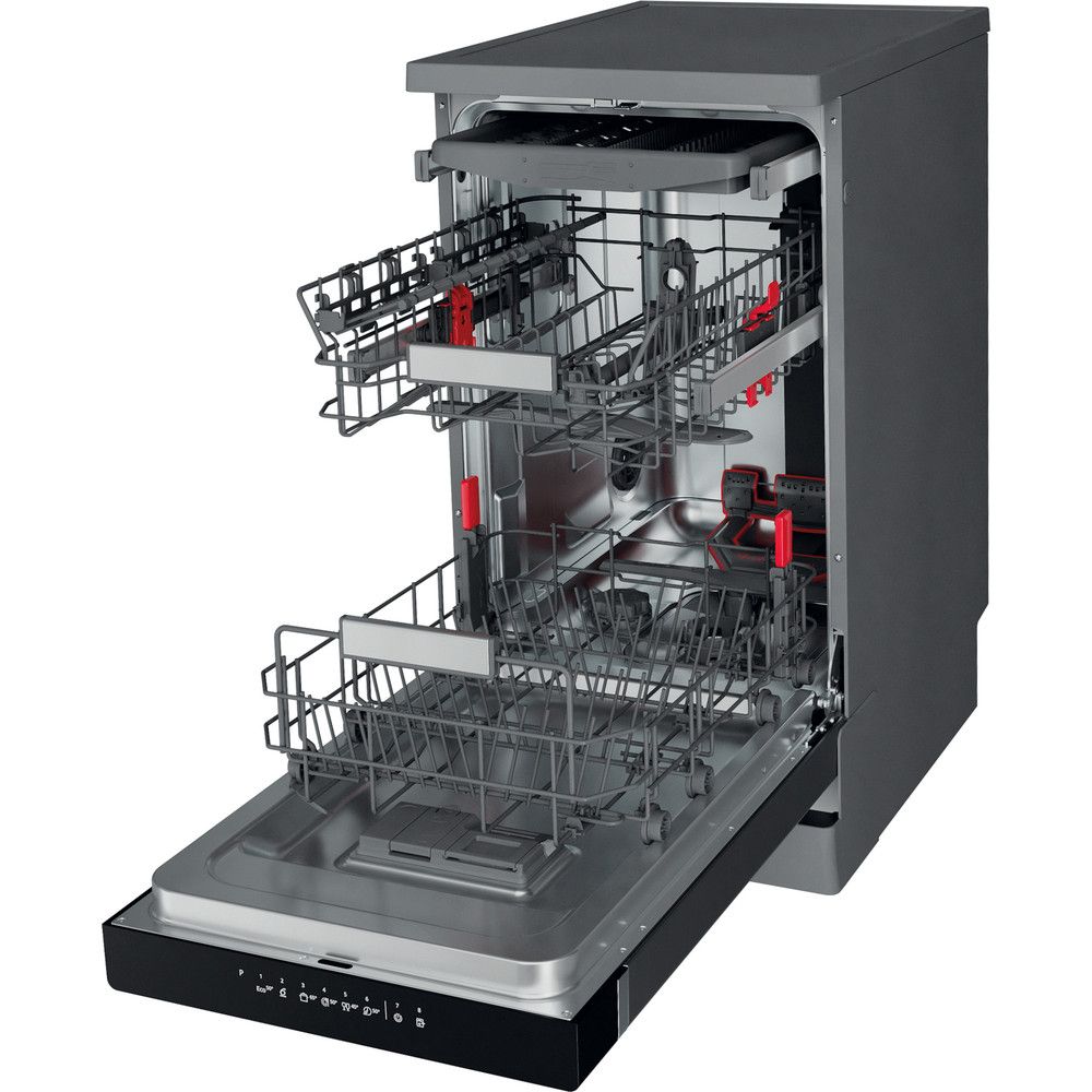 Whirlpool vaatwasser vrijstaand WSFO 3O34 PF X afbeelding 4