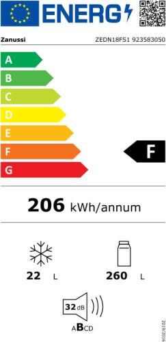 ZEDN18FS1 Zanussi afbeelding 2