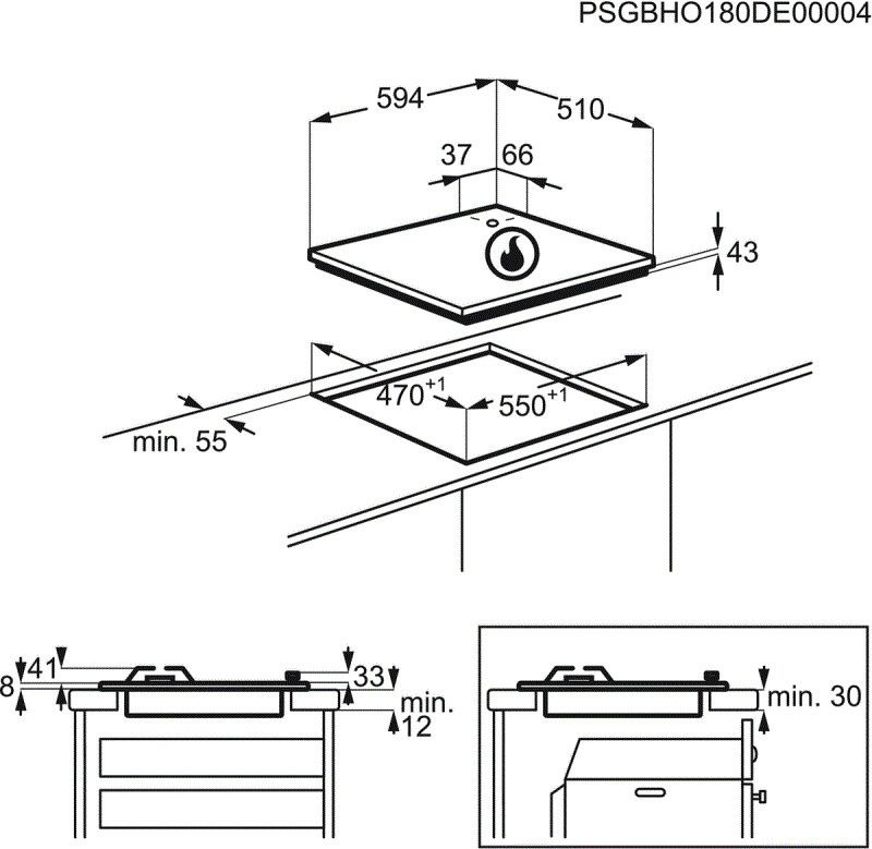 Zanussi ZGH62414XS afbeelding 7