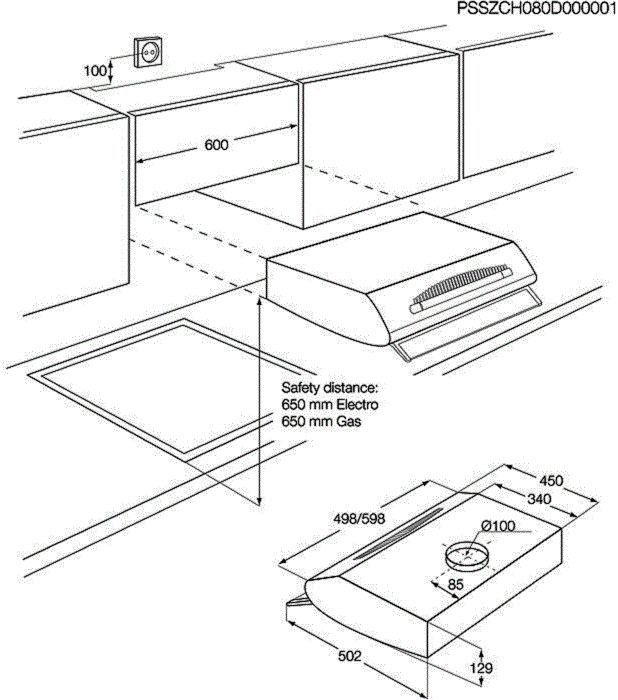 ZHT611N Zanussi afbeelding 2