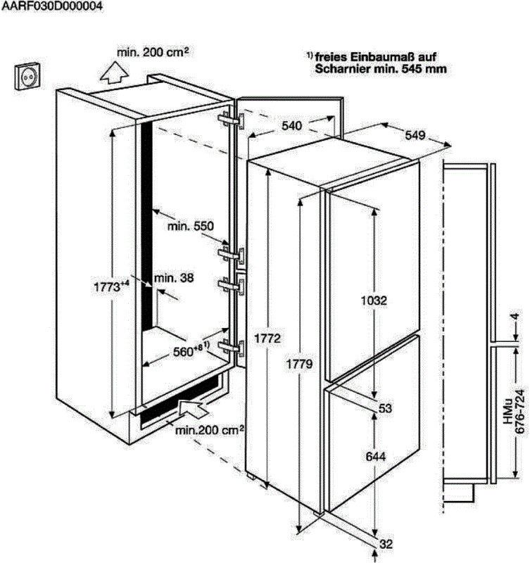Zanussi koelkast inbouw ZNLE18FS1 afbeelding 4