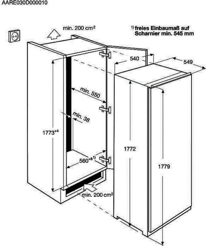 Zanussi ZRDN18FS2 inbouw koelkast afbeelding 5