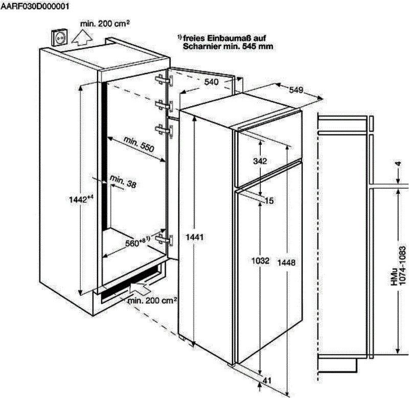 Zanussi koelkast inbouw ZTAN14FS1 afbeelding 4