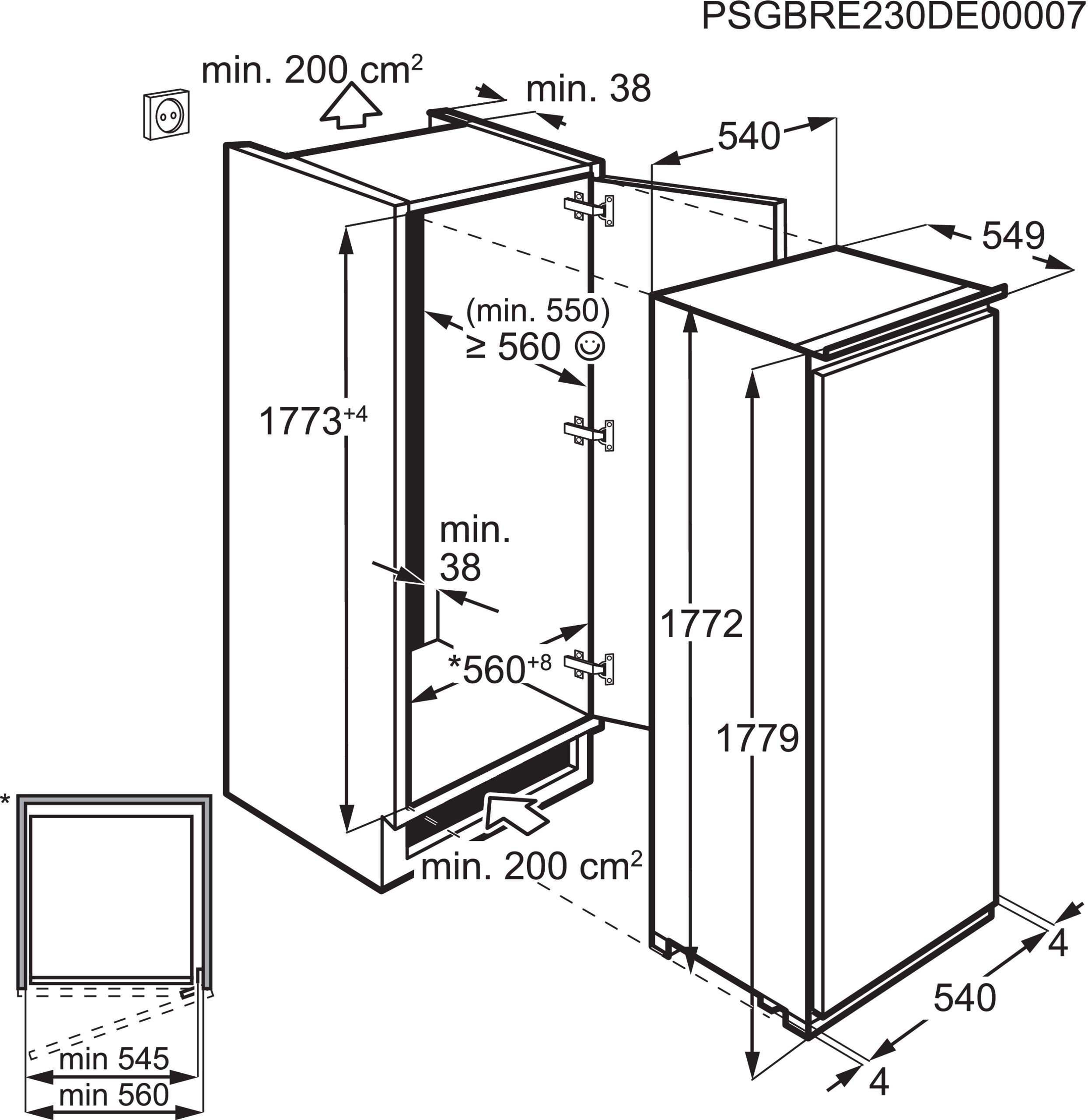 Zanussi vriezer inbouw ZUNN18ES1 afbeelding 4